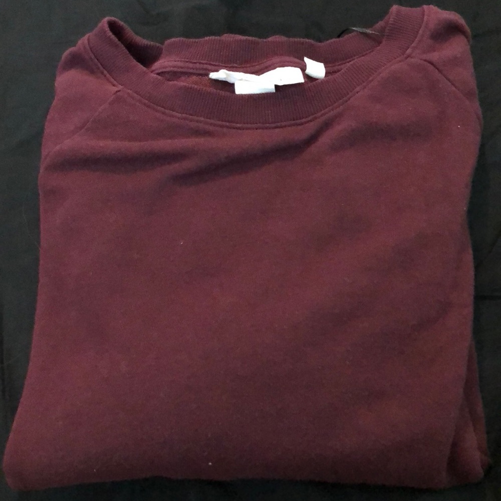 Long  sleeve maroon from H&M
